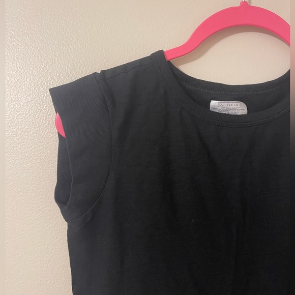 Athleta cotton top in black - Picture 3 of 7